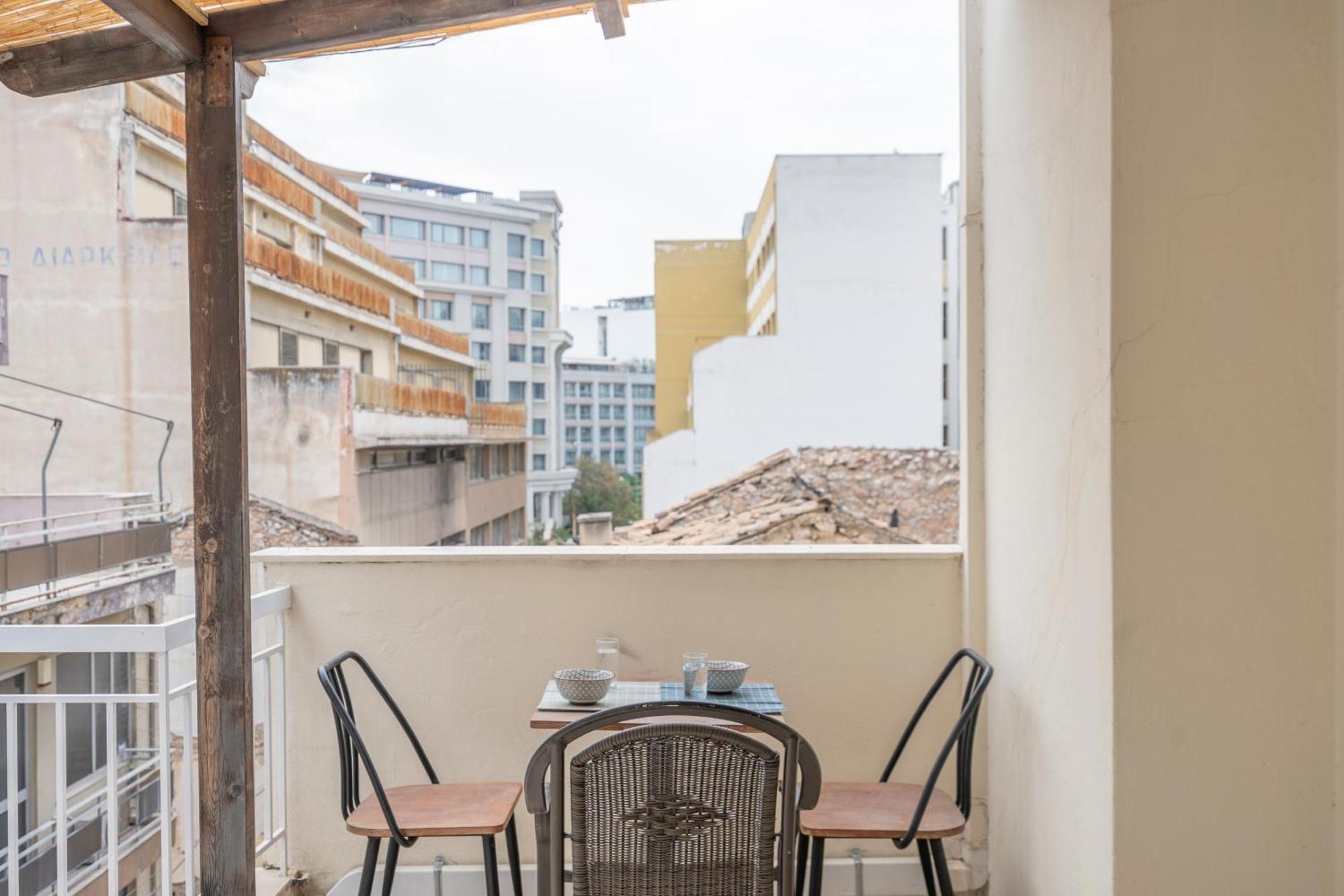 Apartamento Silk Mill Metaxourgeio, Athens Centre Exterior foto
