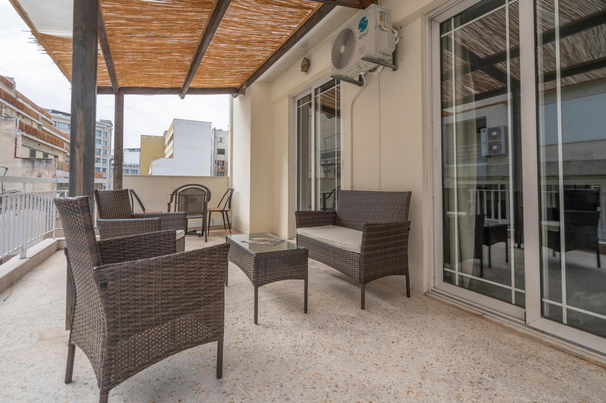 Apartamento Silk Mill Metaxourgeio, Athens Centre Exterior foto